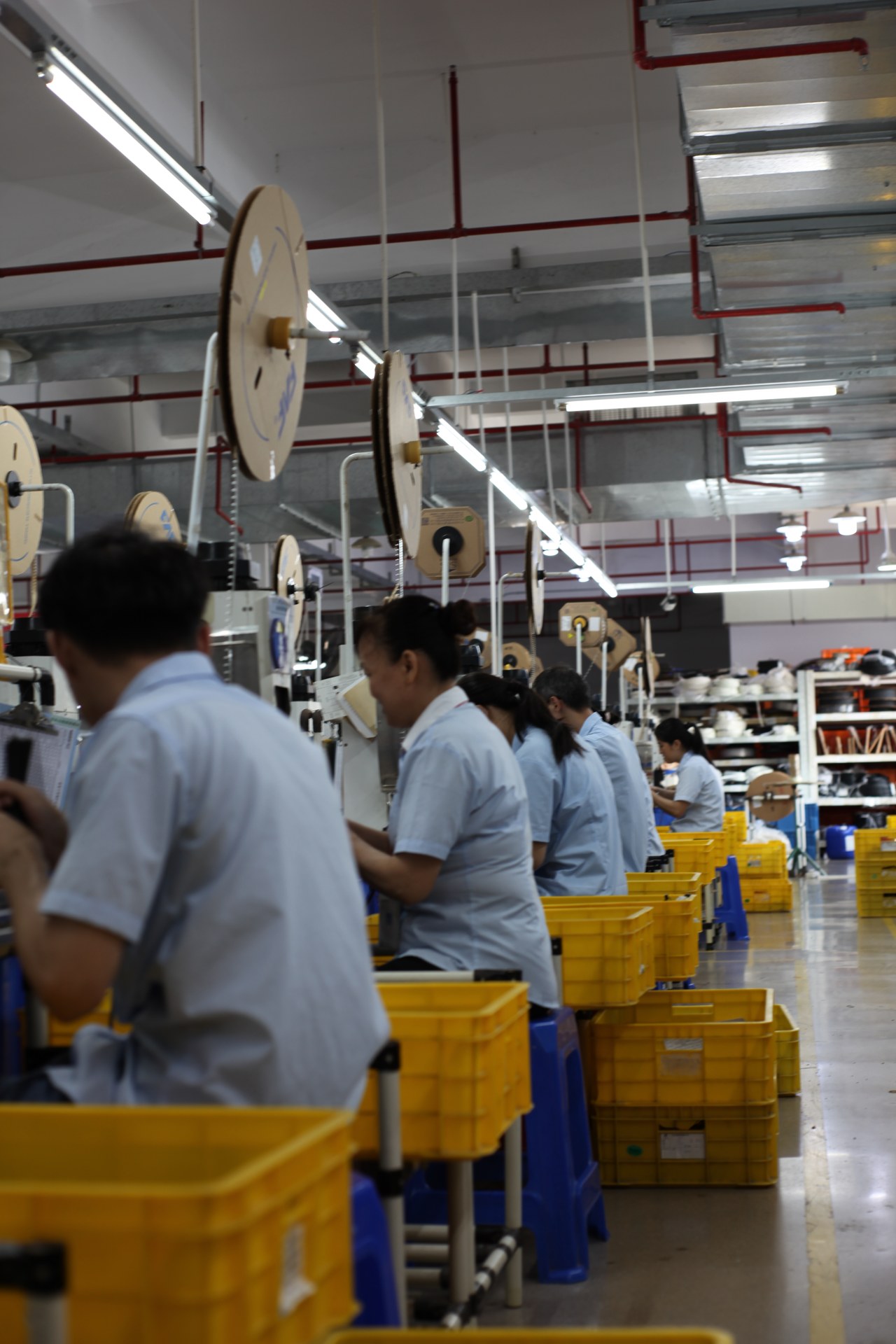 HANRAY cable processing team