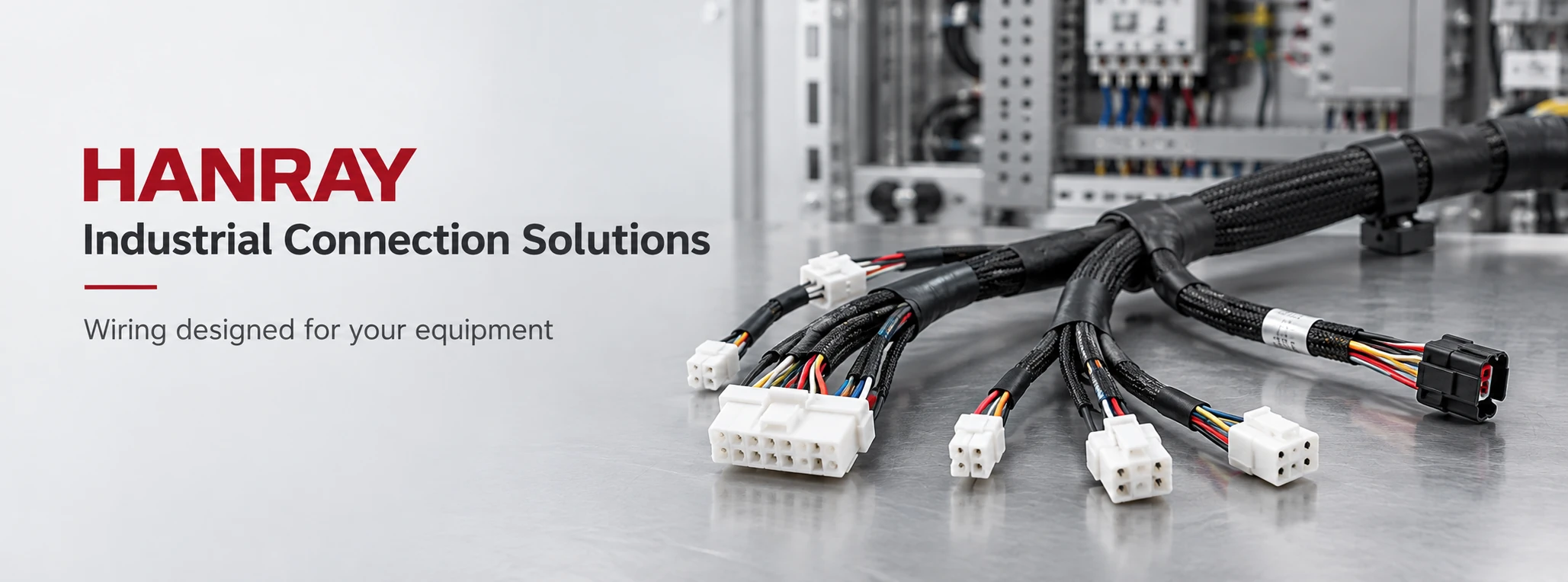 Industrial Connection Solutions · AI concept illustration