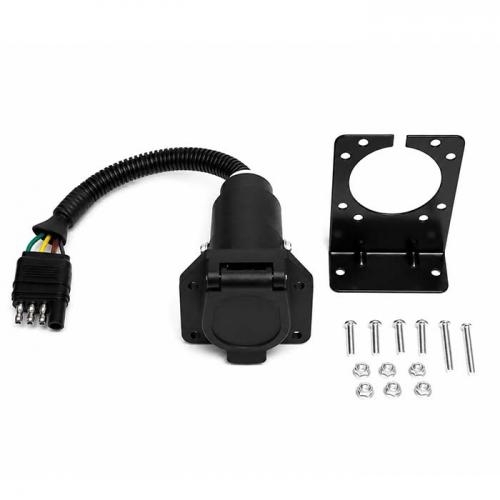 4‑Way Flat to 7‑Way Round Blade Trailer Adapter